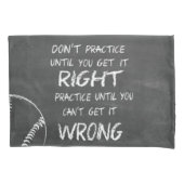 Praktijkhonkbal Motivatie Kussensloop (Voorkant)