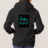 PraktijkLove Woman's Hoodie ontwerp van David Flyn (Achterkant)