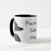 Praktijkveilige hex-heks-Mok Mok (Voorkant links)