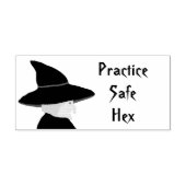 Praktijkveilige hex - rubberen stempel (Afrduk)