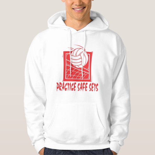 Praktijkveilige sets Volleyball Hoodie (Voorkant)