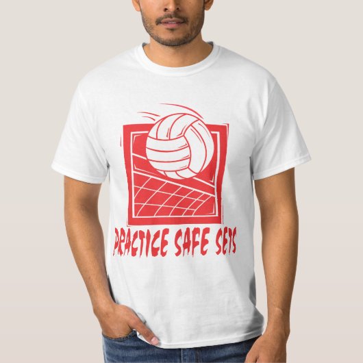Praktijkveilige sets Volleyball T-shirt (Voorkant)