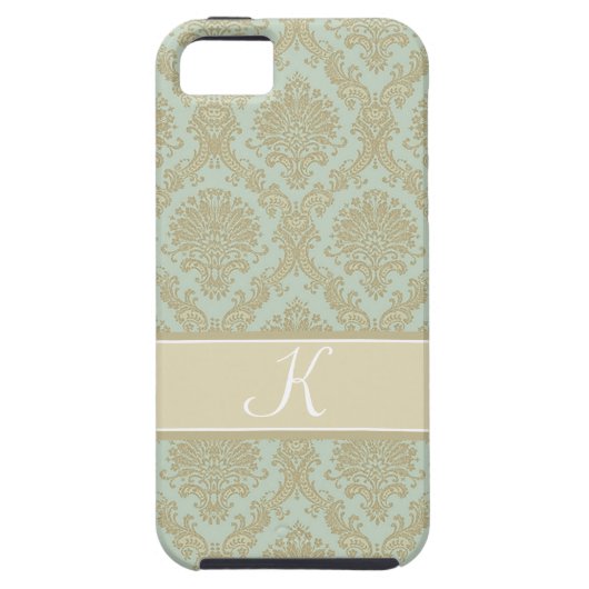 Praktisch damesmonogram Case-Mate iPhone case (Achterkant)