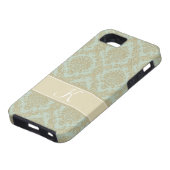 Praktisch damesmonogram Case-Mate iPhone case (Onderkant)