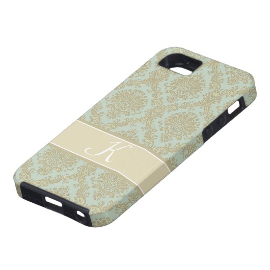 Praktisch damesmonogram Case-Mate iPhone case (Onderkant)