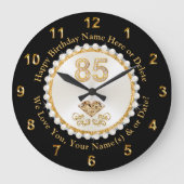 Praktisch en Stunning, 85e Verjaardagscadeau, Grote Klok (Voorkant)