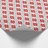 Praktisch Fair Isle design wrappaper Cadeaupapier (Hoek)