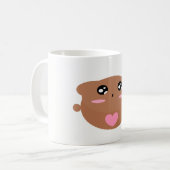 Praktisch Kinder kunstontwerp laat tedderlicht in  Koffiemok (Voorkant links)