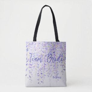 Praktisch Lila hangend Wisteria Team Bride Tas B