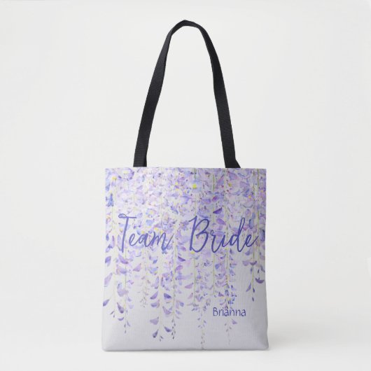 Praktisch Lila hangend Wisteria Team Bride Tas B (Voorkant)