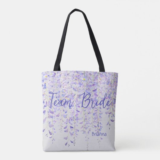 Praktisch Lila hangend Wisteria Team Bride Tas B (Achterkant)