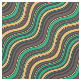 Praktisch marmeren patroon l Groen en geel Stof