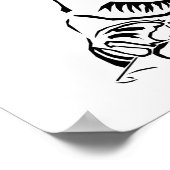 Praktisch minimalistisch Poster met waarde voor Mo (Hoek)