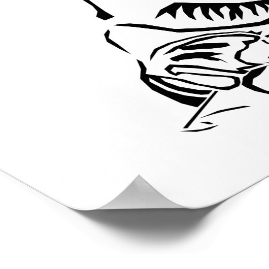 Praktisch minimalistisch Poster met waarde voor Mo (Hoek)