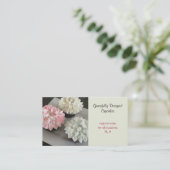 Praktisch ontworpen cupcakes visitekaartje (Staand voorkant)