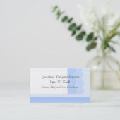 Praktisch ontworpen interieurs visitekaartje (Staand voorkant)