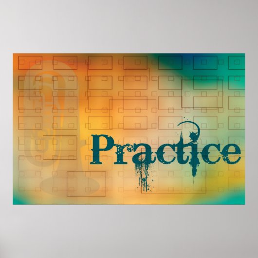 Praktisch Poster - Tuba (Voorkant)