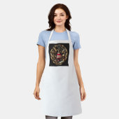 Praktische bakkersziekte schort (Gedragen)