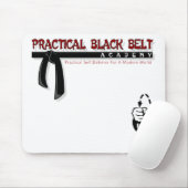 Praktische Black Belt/PFS Mousepad Muismat (Met muis)