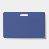 Praktische Blau-Wit School Toiletpas Badge (Achterkant)