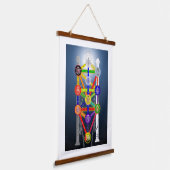 Praktische Boom van het Leven Muurtapijt Hangend Wandkleed (Gebogen)