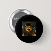 Praktische Katten Meme Ronde Button 5,7 Cm (Voorkant /achterkant)