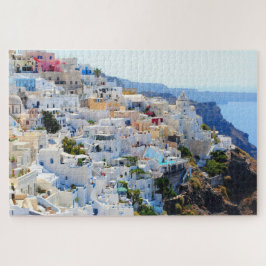 Praktische kleurrijke Griekenland Legpuzzel