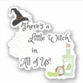 Praktische Magic geïnspireerde Sticker (Voorkant)