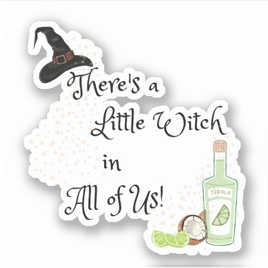 Praktische Magic geïnspireerde Sticker (Voorkant)