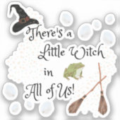 Praktische Magic geïnspireerde Sticker - Toad (Voorkant)