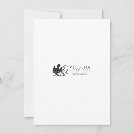 Praktische magische kaart "Ik heb ook voor jou ges (Achterkant)