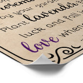 Praktische Magische Witchy-teken Poster (Hoek)