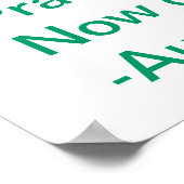 Praktische motivatie poster (Hoek)