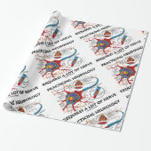 Praktische neurologie vereist veel zenuwen cadeaupapier (Uitgerold)