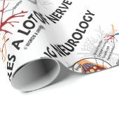 Praktische neurologie vereist veel zenuwen cadeaupapier (Rol Hoek)