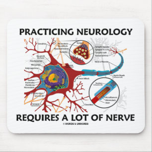 Praktische neurologie vereist veel zenuwen muismat