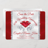 Praktische persoonlijke, 40e Opslaan van de Datumk Kaart (Voorkant / Achterkant)