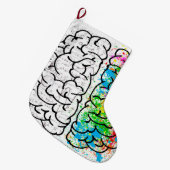 Praktische psychologische ideologie grote kerstsok (Voorkant (Hangend))