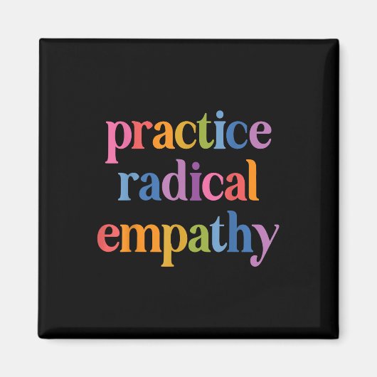 Praktische radicale empathie magneet (Voorkant)