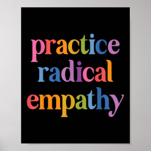 Praktische radicale empathie poster