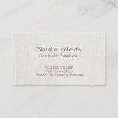 Praktische Roos Gold Foot Care Elegant Loyalty (Achterkant)