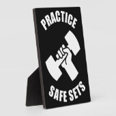 Praktische veilige sets - Gym-Humor Fotoplaat (Zijkant)