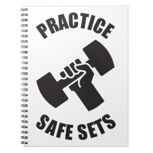 Praktische veilige sets - Gym-Humor Notitieboek