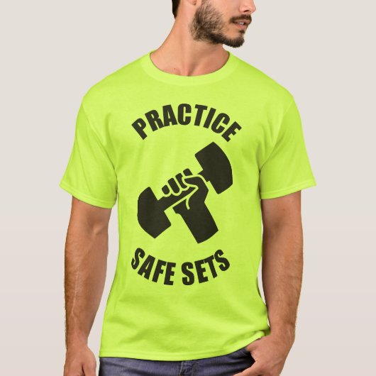 Praktische veilige sets - Gym-Humor T-shirt (Voorkant)