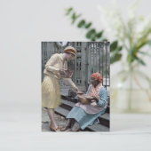 Praline Sales Jackson Square Franse wijk 1920 Briefkaart (Staand voorkant)