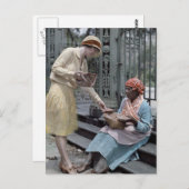 Praline Sales Jackson Square Franse wijk 1920 Briefkaart (Voorkant / Achterkant)