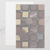pralines briefpapier (Voorkant / Achterkant)