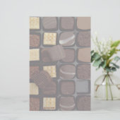 pralines briefpapier (Staand voorkant)