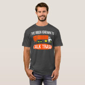 Pralk Trash Garbage Truck Sanitation Worker Pun T-shirt (Voorkant volledig)