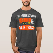 Pralk Trash Garbage Truck Sanitation Worker Pun T-shirt (Voorkant)